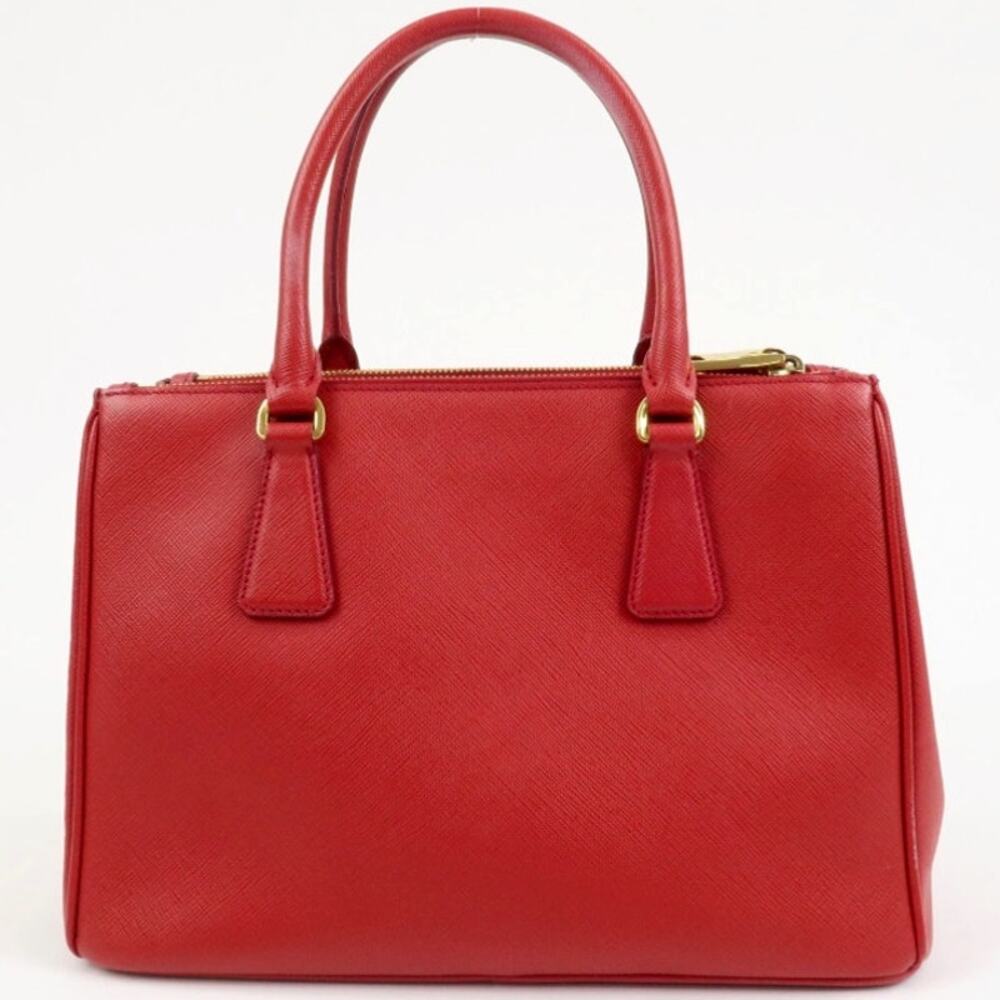 💎✨HOT BUY✨💎Authentic PRADA Triangle Logo Saffiano Leather Galleria - Picture 3 of 15